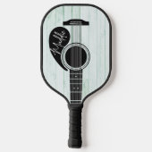 Speciaal gitaar Strings Pickleball Paddle (Achterkant)