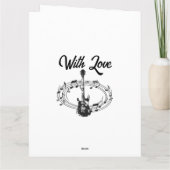 Speciaal gitaarthema 30e Kaart op zaterdag (Achterkant)