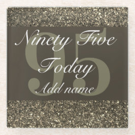 Speciaal glamoureus gepersonaliseerd onderzetter 9 glazen onderzetter