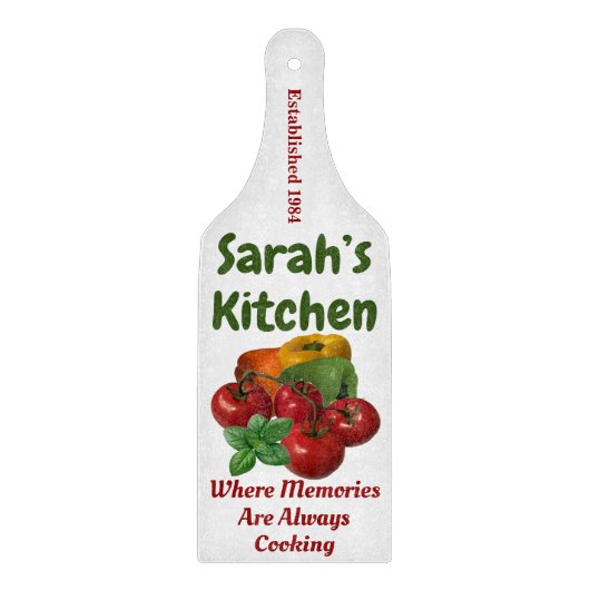 Speciaal glas Kitchen Snijplank (Voorkant)