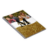 Speciaal glitter en foto-notitieboek notitieboek (Rechterzijde)