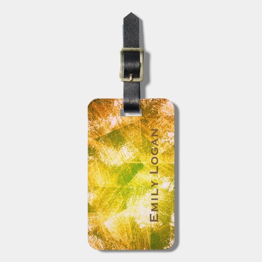 Speciaal Gold bagagelabel (Voorkant verticaal)