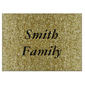 Speciaal Gold Glitter Cutting Board Snijplank (Voorkant)