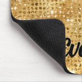 Speciaal Gold Glitter Muismat (Hoek)