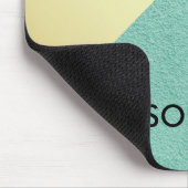 Speciaal Gold Green- en zwart Abstract patroon Muismat (Hoek)