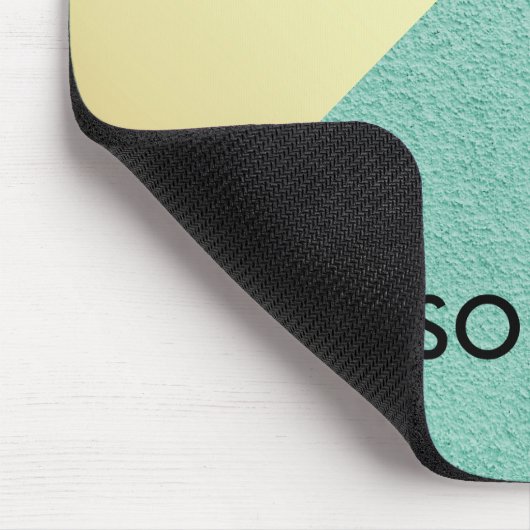 Speciaal Gold Green- en zwart Abstract patroon Muismat (Hoek)