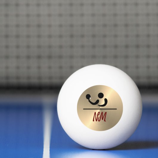 Speciaal Gold-ontwerp Pingpongbal (Net)