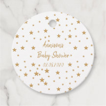 Speciaal Gold Star Glitter Girl-Baby shower