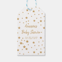 Speciaal Gold Star Glitter Girl-Baby shower