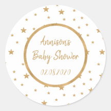 Speciaal Gold Star Glitter Sparkle Baby shower