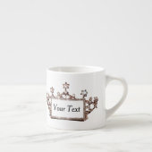 Speciaal "Gold Tiara" Espresso Kop (Rechts)