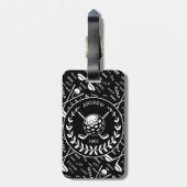 Speciaal Golf Bag golfer gift Bagagelabel (Achterkant verticaal)