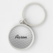 Speciaal Golf Ball Keyring Sleutelhanger Gift (Voorkant)