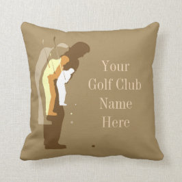 Speciaal Golf Clubhouse Gold-Sierkussen Kussen