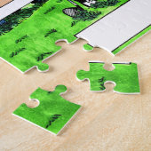 Speciaal Golf Couple Cartoon Caricature Legpuzzel (Zijkant)