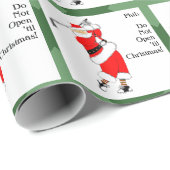 Speciaal Golf Holiday Gift Cadeaupapier (Rol Hoek)