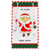 Speciaal Golf-kerstfeestdag - kleine cadeautas (Voorkant)