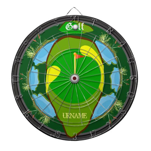 Speciaal Golf Multi-Hazard Dartbord (Voorkant)