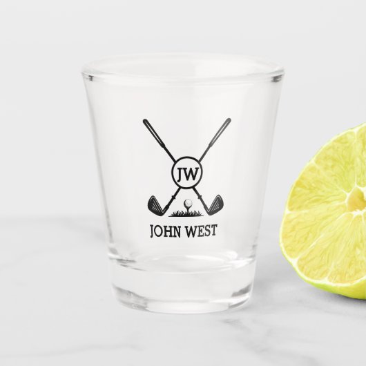 Speciaal Golf Shot Glass Shot Glas (Voorkant)