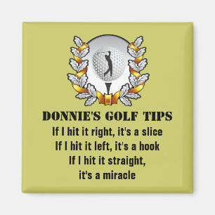 Speciaal Golf Tip Golfer Green Magnet