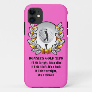 Speciaal Golf Tip Golfer iPhone 5 Hoesje