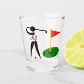 Speciaal Golf Whiskey Shot Glass Shot Glas (Voorkant)