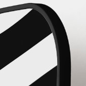 Speciaal goud, zwarte strepen Golden BOW Pickleball Paddle (Links Detail)