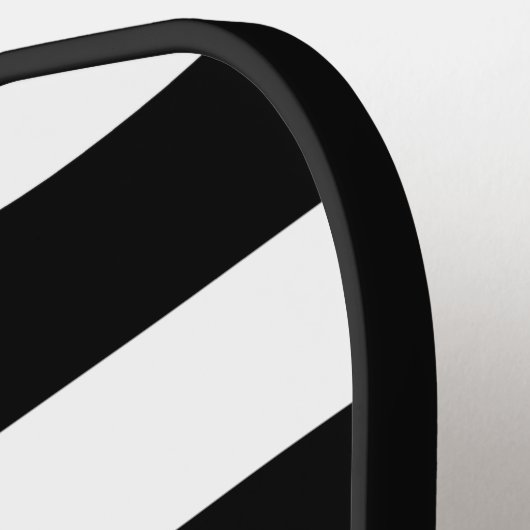 Speciaal goud, zwarte strepen Golden BOW Pickleball Paddle (Links Detail)