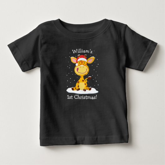 Speciaal Gregor De Giraffe Eerste Kerstkerst (Voorkant)