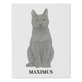 Speciaal grijs karretje imitatie canvas print