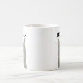 Speciaal grijs karretje koffiemok (Center)