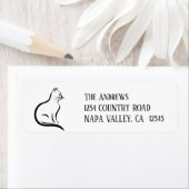 Speciaal grijs witpaar etiket (Insitu)