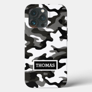 Speciaal grijze Camo Case-Mate iPhone Case