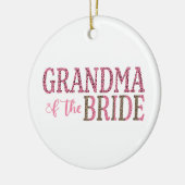 Speciaal grootmoeder van Bride Gift Keramisch Ornament (Links)