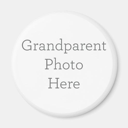 Standaard, 5,7 cm Cirkel Magneet (Voorkant)