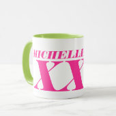 Speciaal grote jumbo XL grote koffiegrote mok (Voorkant links)