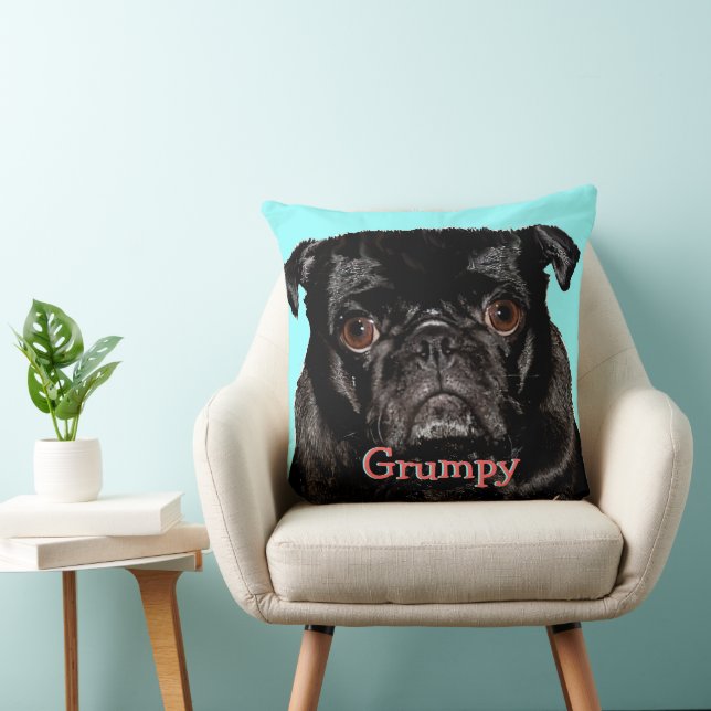 Speciaal Grumpy Puggy Kussen (Stoel)