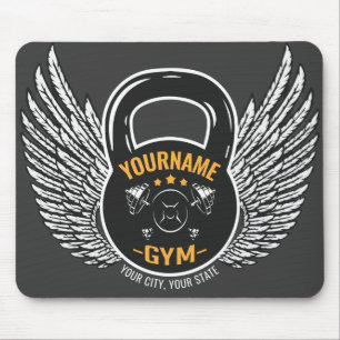 Speciaal GYM Fitness Trainer Kettlebell Muismat