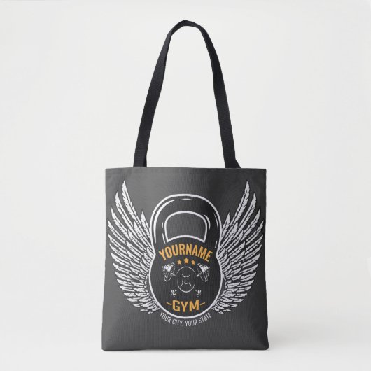 Speciaal GYM Fitness Trainer Kettlebell Tote Bag (Voorkant)