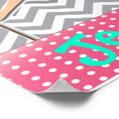 Speciaal gymnastiek Girl Bar-Poster Poster (Hoek)