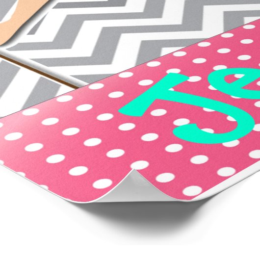 Speciaal gymnastiek Girl Bar-Poster Poster (Hoek)