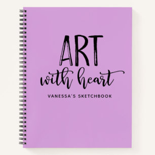 Speciaal handboek voor artistieke handleiding van notitieboek