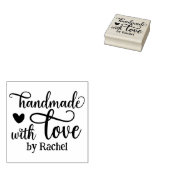 Speciaal handgemaakt met liefde rubberstempel (Gestempeld)