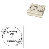 Speciaal handgemaakt met liefdesrubber stempel (Gestempeld)