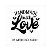 Speciaal handgemaakt met Love Craft Rubberstempel (Afrduk)