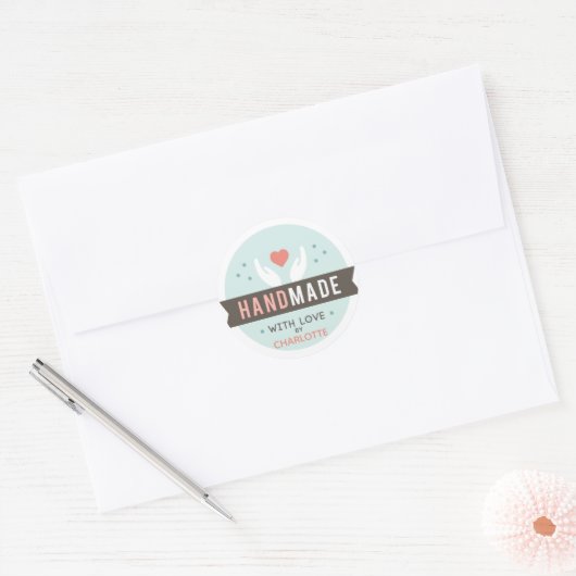 Speciaal handgemaakt met Love Sticker (Envelop)