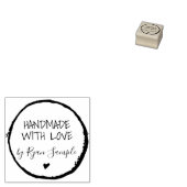 Speciaal handgemaakte rubberstempel (Gestempeld)