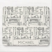 Speciaal handgereedschap Carpenter Handyman Muismat (Voorkant)