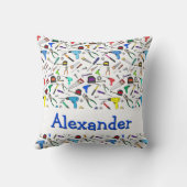 Speciaal handgereedschap en hardwarepatroon kussen (Achterkant)