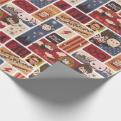 Speciaal Harry Potter Cartoon Pattern - Foto Cadeaupapier (Hoek)